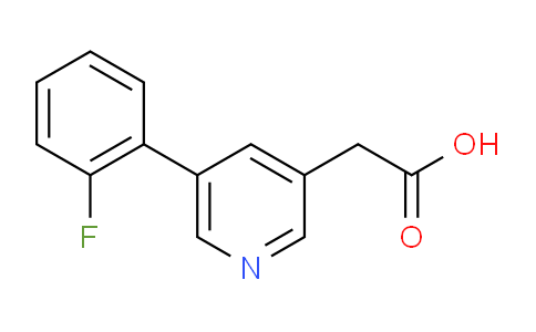 5-(2-Fluorophenyl)pyridine-3-acetic acid