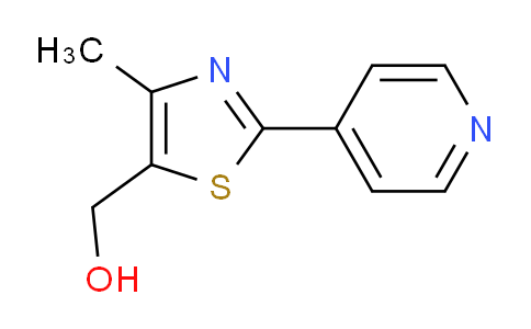 (4-Methyl-2-(pyridin-4-yl)thiazol-5-yl)methanol