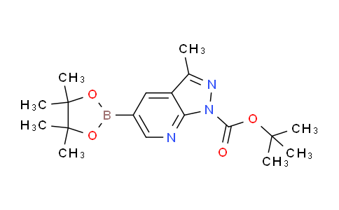AM242123 | 1131121-50-0 | tert-Butyl 3-methyl-5-(4,4,5,5-tetramethyl-1,3,2-dioxaborolan-2-yl)-1H-pyrazolo[3,4-b]pyridine-1-carboxylate