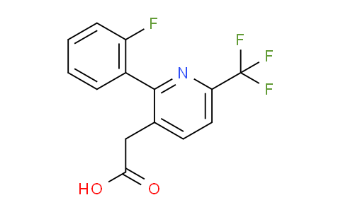 AM24213 | 1227516-31-5 | 2-(2-Fluorophenyl)-6-(trifluoromethyl)pyridine-3-acetic acid