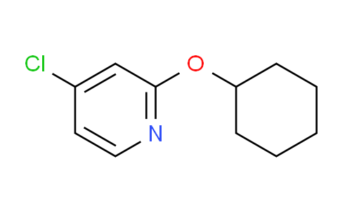 4-Chloro-2-(cyclohexyloxy)pyridine