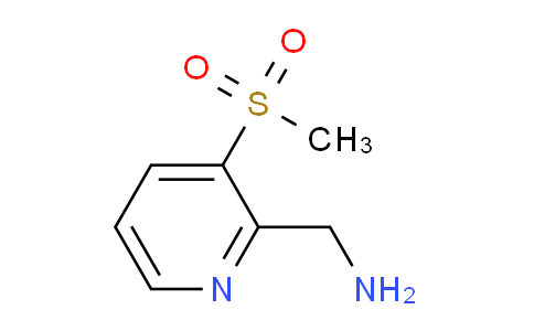 (3-(Methylsulfonyl)pyridin-2-yl)methanamine