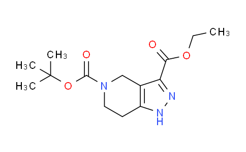 5-tert-Butyl 3-ethyl 6,7-dihydro-1H-pyrazolo[4,3-c]pyridine-3,5(4H)-dicarboxylate