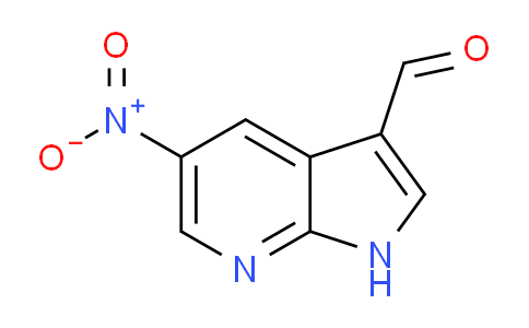 5-Nitro-1H-pyrrolo[2,3-b]pyridine-3-carbaldehyde