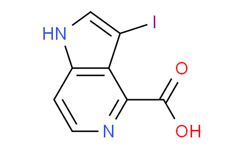 AM242175 | 1000341-28-5 | 3-Iodo-1H-pyrrolo[3,2-c]pyridine-4-carboxylic acid