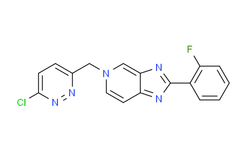 AM242177 | 1000787-76-7 | 5-((6-Chloropyridazin-3-yl)methyl)-2-(2-fluorophenyl)-5H-imidazo[4,5-c]pyridine