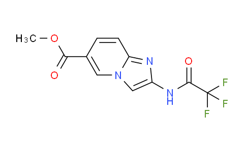 Methyl 2-(2,2,2-trifluoroacetamido)imidazo[1,2-a]pyridine-6-carboxylate