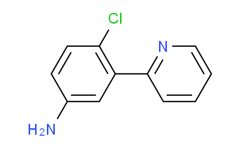 4-Chloro-3-(pyridin-2-yl)aniline