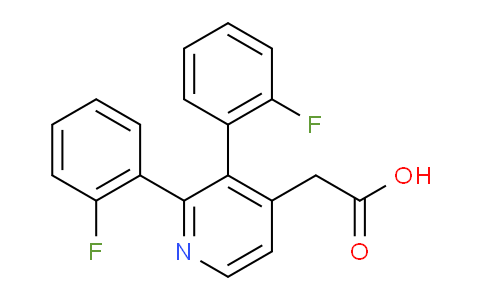 AM24219 | 1227578-60-0 | 2,3-Bis(2-fluorophenyl)pyridine-4-acetic acid