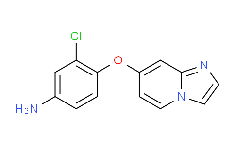 AM242198 | 1033810-67-1 | 3-Chloro-4-(imidazo[1,2-a]pyridin-7-yloxy)aniline