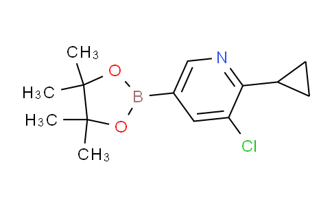 AM242216 | 1355067-20-7 | 3-Chloro-2-cyclopropyl-5-(4,4,5,5-tetramethyl-1,3,2-dioxaborolan-2-yl)pyridine