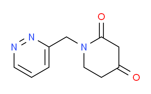 1-(Pyridazin-3-ylmethyl)piperidine-2,4-dione