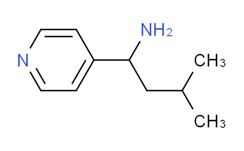 3-Methyl-1-(pyridin-4-yl)butan-1-amine