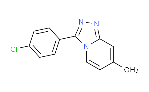 3-(4-Chlorophenyl)-7-methyl-[1,2,4]triazolo[4,3-a]pyridine
