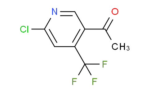 1-(6-Chloro-4-(trifluoromethyl)pyridin-3-yl)ethanone