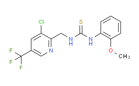 AM242278 | 326815-44-5 | 1-((3-Chloro-5-(trifluoromethyl)pyridin-2-yl)methyl)-3-(2-methoxyphenyl)thiourea