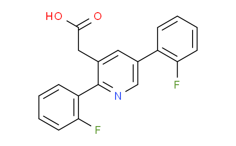 AM24228 | 1227579-27-2 | 2,5-Bis(2-fluorophenyl)pyridine-3-acetic acid