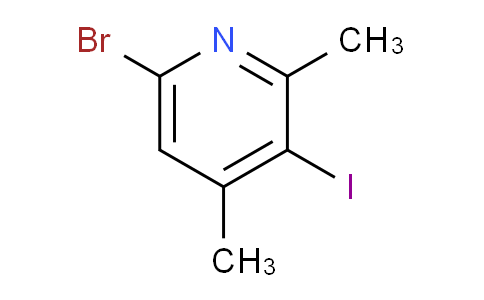 6-Bromo-3-iodo-2,4-dimethylpyridine