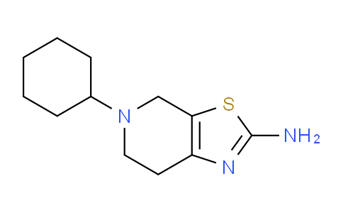 5-Cyclohexyl-4,5,6,7-tetrahydrothiazolo[5,4-c]pyridin-2-amine