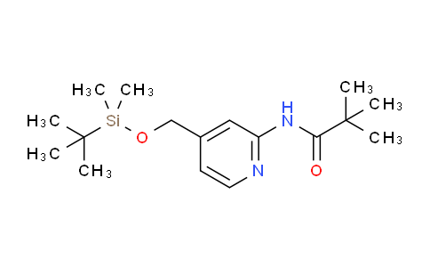 AM242322 | 618107-92-9 | N-(4-(((tert-Butyldimethylsilyl)oxy)methyl)pyridin-2-yl)pivalamide