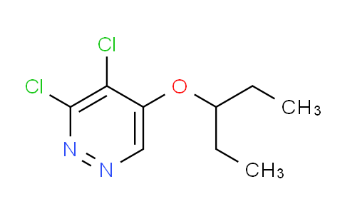 3,4-Dichloro-5-(pentan-3-yloxy)pyridazine
