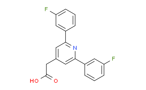 AM24238 | 1227579-29-4 | 2,6-Bis(3-fluorophenyl)pyridine-4-acetic acid