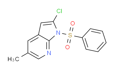 AM242385 | 1227267-19-7 | 2-Chloro-5-methyl-1-(phenylsulfonyl)-1H-pyrrolo[2,3-b]pyridine