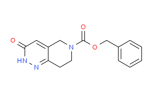 Benzyl 3-oxo-2,3,7,8-tetrahydropyrido[4,3-c]pyridazine-6(5H)-carboxylate