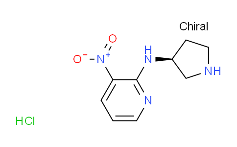 AM242420 | 1417789-13-9 | (S)-3-Nitro-N-(pyrrolidin-3-yl)pyridin-2-amine hydrochloride
