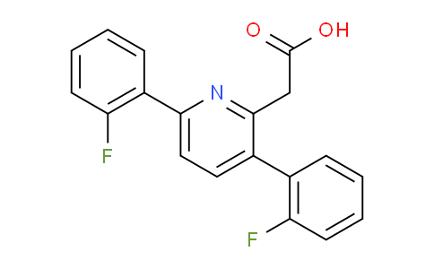 AM24243 | 1227516-55-3 | 3,6-Bis(2-fluorophenyl)pyridine-2-acetic acid