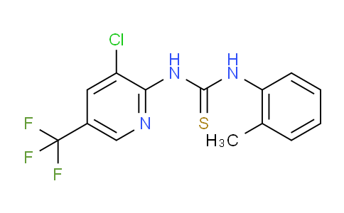 1-(3-Chloro-5-(trifluoromethyl)pyridin-2-yl)-3-(o-tolyl)thiourea