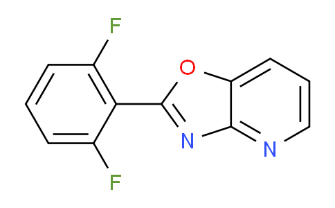 2-(2,6-Difluorophenyl)oxazolo[4,5-b]pyridine