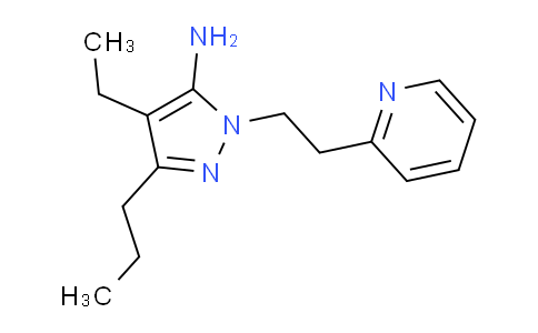 AM242453 | 19551-27-0 | 4-Ethyl-3-propyl-1-(2-(pyridin-2-yl)ethyl)-1H-pyrazol-5-amine