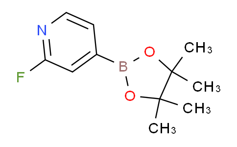 2-Fluoro-4-(4,4,5,5-tetramethyl-1,3,2-dioxaborolan-2-yl)pyridine