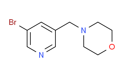 4-((5-Bromopyridin-3-yl)methyl)morpholine