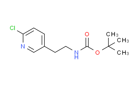 tert-Butyl (2-(6-chloropyridin-3-yl)ethyl)carbamate