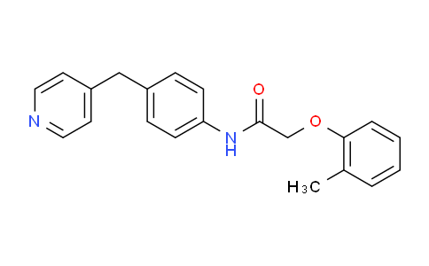 AM242521 | 313483-44-2 | N-(4-(Pyridin-4-ylmethyl)phenyl)-2-(o-tolyloxy)acetamide