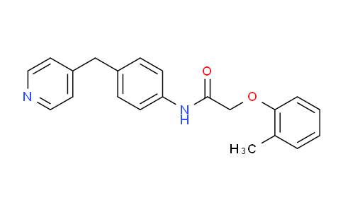 N-(4-(Pyridin-4-ylmethyl)phenyl)-2-(o-tolyloxy)acetamide