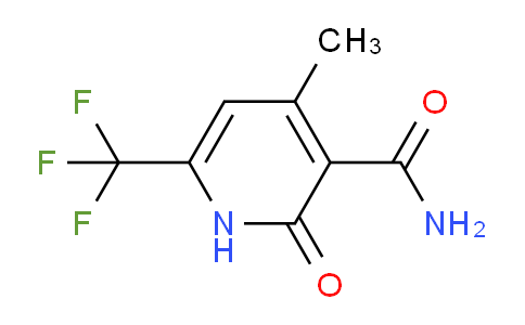 4-Methyl-2-oxo-6-(trifluoromethyl)-1,2-dihydropyridine-3-carboxamide