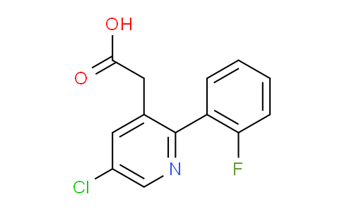 AM24255 | 1227593-93-2 | 5-Chloro-2-(2-fluorophenyl)pyridine-3-acetic acid