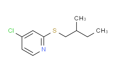 AM242563 | 1346707-31-0 | 4-Chloro-2-((2-methylbutyl)thio)pyridine