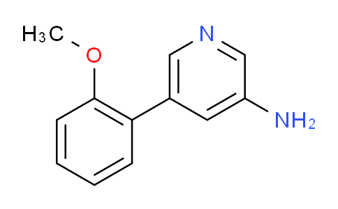 5-(2-Methoxyphenyl)pyridin-3-amine