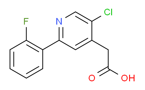AM24258 | 1227601-83-3 | 5-Chloro-2-(2-fluorophenyl)pyridine-4-acetic acid