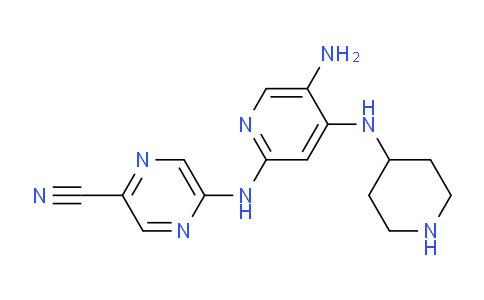 AM242580 | 1137475-64-9 | 5-((5-Amino-4-(piperidin-4-ylamino)pyridin-2-yl)amino)pyrazine-2-carbonitrile
