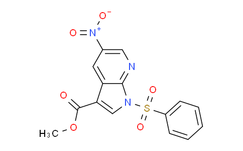 AM242600 | 858340-91-7 | Methyl 5-nitro-1-(phenylsulfonyl)-1H-pyrrolo[2,3-b]pyridine-3-carboxylate