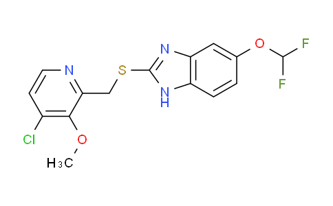 AM242607 | 368890-20-4 | 2-(((4-Chloro-3-methoxypyridin-2-yl)methyl)thio)-5-(difluoromethoxy)-1H-benzo[d]imidazole