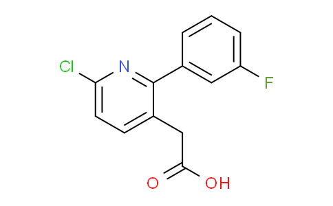 AM24262 | 1227565-36-7 | 6-Chloro-2-(3-fluorophenyl)pyridine-3-acetic acid