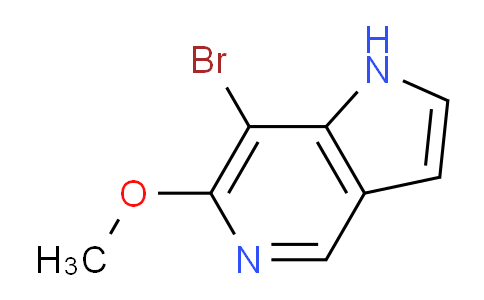 AM242630 | 1190314-42-1 | 7-Bromo-6-methoxy-1H-pyrrolo[3,2-c]pyridine