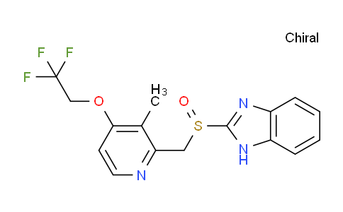 AM242646 | 138530-95-7 | (S)-2-(((3-Methyl-4-(2,2,2-trifluoroethoxy)pyridin-2-yl)methyl)sulfinyl)-1H-benzo[d]imidazole