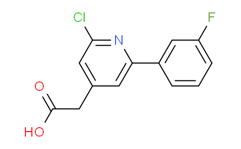 AM24265 | 1227594-10-6 | 2-Chloro-6-(3-fluorophenyl)pyridine-4-acetic acid